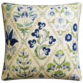 Susani Trellis Blue Green 22x22 in Pillow