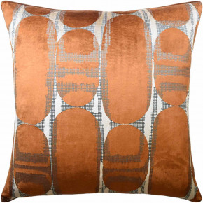 Scarab Rust Pillow