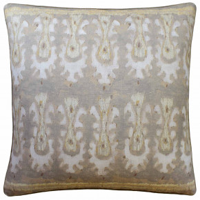 Batik Tribal White Sand 22x22 in Pillow