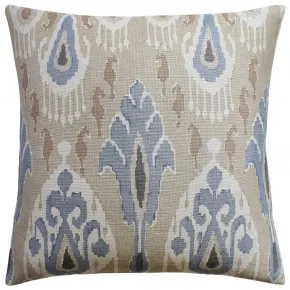 Ikat Bokhara Sand 22x22 in Pillow