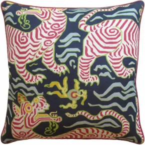 Tibet Navy 22x22 in Pillow