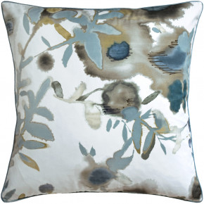 Open Spaces Beige Teal 22x22 in Pillow