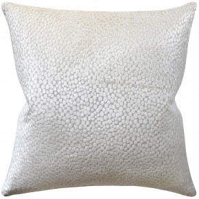 Polka Dot Plush Natural Pillow