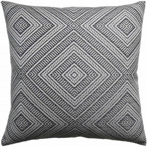Tortola Oxford Grey 22x22 in Pillow