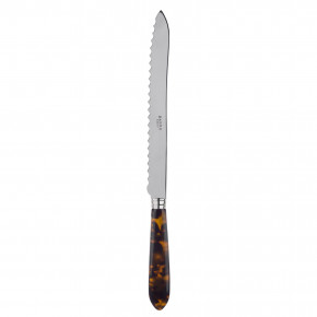 Faux Tortoise Bread Knife 11"