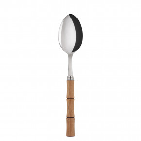 Bamboo Light Wood Soup Spoon 8.5"