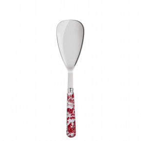 Toile De Jouy Red Rice Serving Spoon 10"