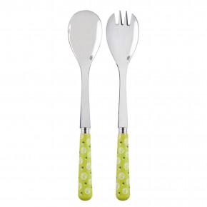 Provencal Light Green 2-Pc Salad Serving Set 10.25" (Fork, Spoon)