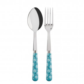 Provencal Turquoise 2-Pc Serving Set 10.25" (Fork, Spoon)