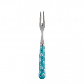 Provencal Turquoise Cocktail Fork 5.75"