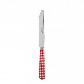 Gingham Red Breakfast Knife 6.75"