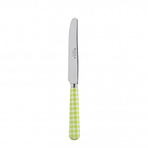 Gingham Lime Breakfast Knife 6.75"