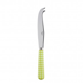 Gingham Lime Large Cheese Knife 9.5"