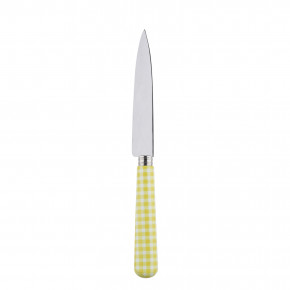 Gingham Yellow Kitchen Knife 8.25"