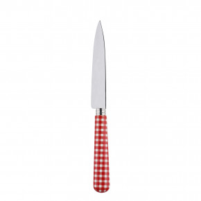 Gingham Red Kitchen Knife 8.25"