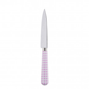 Gingham Pink Kitchen Knife 8.25"