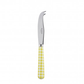 Gingham Yellow Small Cheese Knife 6.75"