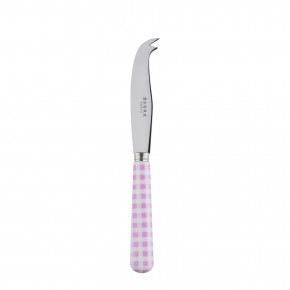 Gingham Pink Small Cheese Knife 6.75"
