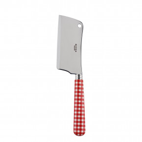 Gingham Red Cheese Cleaver 8"
