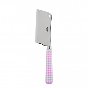 Gingham Pink Cheese Cleaver 8"