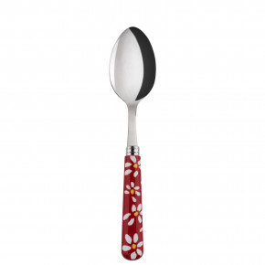Daisy Red Soup Spoon 8.5"