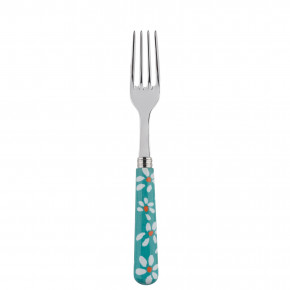 Daisy Turquoise Dinner Fork 8.5"