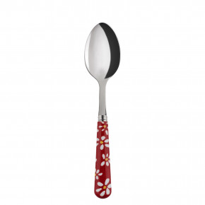 Daisy Red Dessert Spoon 7.5"