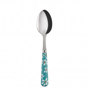 Daisy Turquoise Dessert Spoon 7.5"