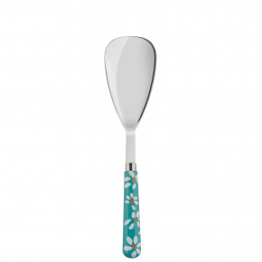 Daisy Turquoise Rice Serving Spoon 10"
