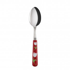 Tulip Red Soup Spoon 8.5"
