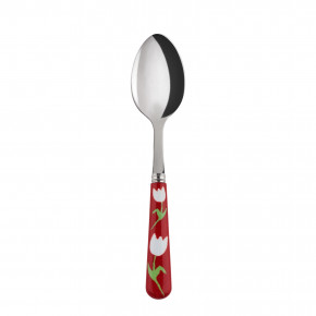 Tulip Red Dessert Spoon 7.5"