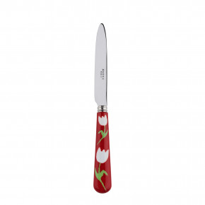 Tulip Red Dessert Knife 8"