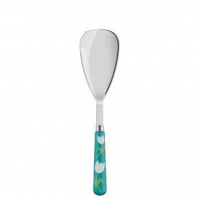 Tulip Turquoise Rice Serving Spoon 10"