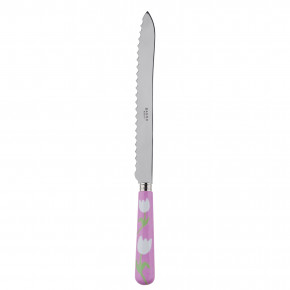 Tulip Pink Bread Knife 11"