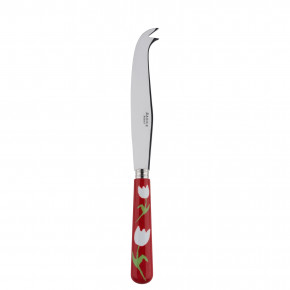 Tulip Red Large Cheese Knife 9.5"