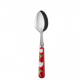 Tulip Red Demitasse/Espresso Spoon 5.5"