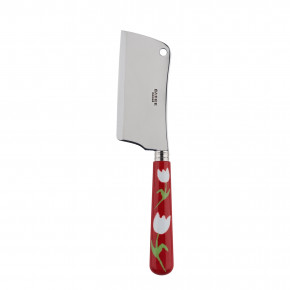 Tulip Red Cheese Cleaver 8"