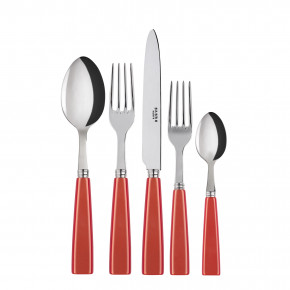 Icon Orange 5-Pc Setting (Dinner Knife, Dinner Fork, Soup Spoon, Salad Fork, Teaspoon)