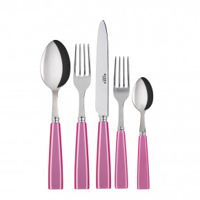 Icon Pink 5-Pc Setting (Dinner Knife, Dinner Fork, Soup Spoon, Salad Fork, Teaspoon)