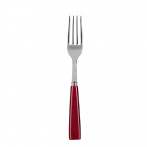 Icon Red Salad Fork 7.5"