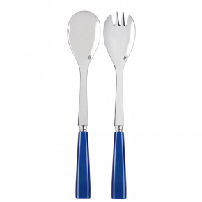 Icon Lapis Blue 2-Pc Salad Serving Set 10.25" (Fork, Spoon)