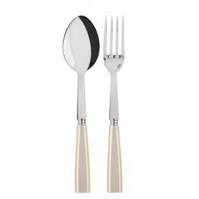 Icon Pearl 2-Pc Serving Set 10.25" (Fork, Spoon)