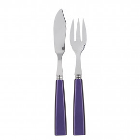 Icon Purple Fish Set 8.25" (Knife, Fork)