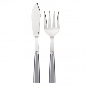 Icon Grey 2-Pc Fish Serving Set 11" (Knife, Fork)