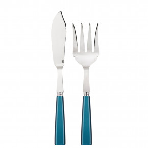 Icon Turquoise 2-Pc Fish Serving Set 11" (Knife, Fork)