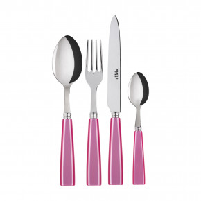 Icon Pink 4-Pc Setting (Dinner Knife, Dinner Fork, Soup Spoon, Teaspoon)