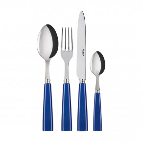 Icon Lapis Blue 4-Pc Setting (Dinner Knife, Dinner Fork, Soup Spoon, Teaspoon)