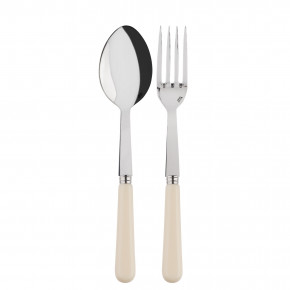 Basic Ivory 2-Pc Serving Set 10.25" (Fork, Spoon)