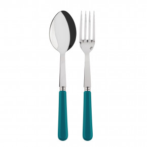 Basic Turquoise 2-Pc Serving Set 10.25" (Fork, Spoon)