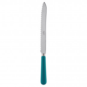 Basic Turquoise Bread Knife 11"